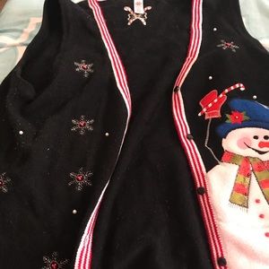 Ugly Christmas sweater.